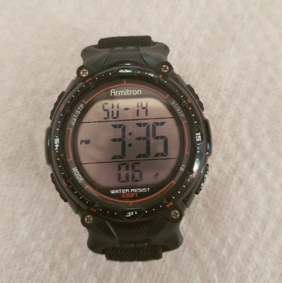 armitron velcro watch